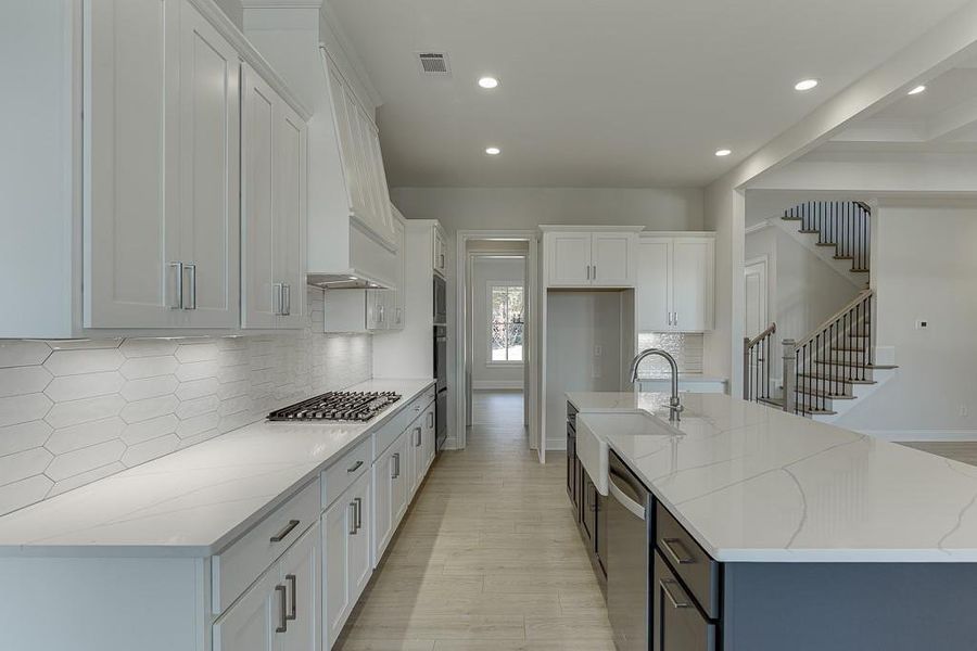 Furnished interior view inside a new home in , Buford (Image 17).
