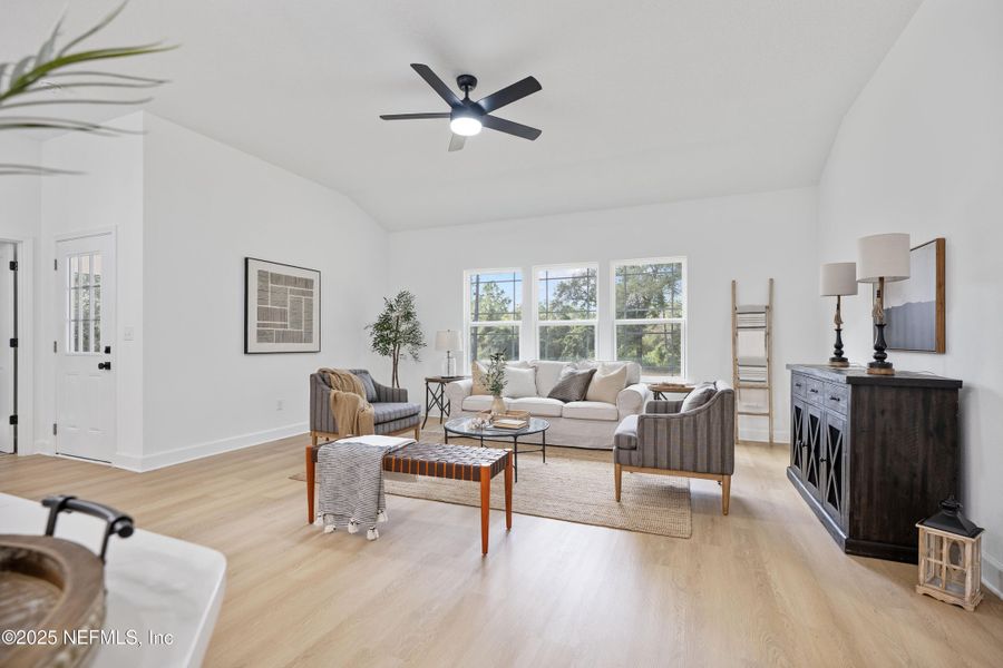 Furnished interior view inside a new home in , Keystone Heights (Image 8).