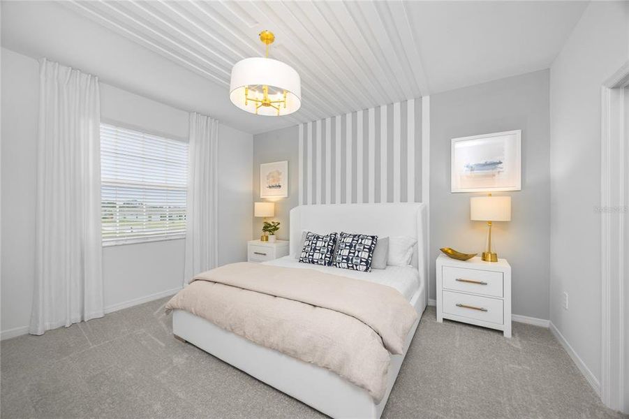 Furnished interior view inside a new home in Wellen Park Golf & Country Club, Venice (Image 8).