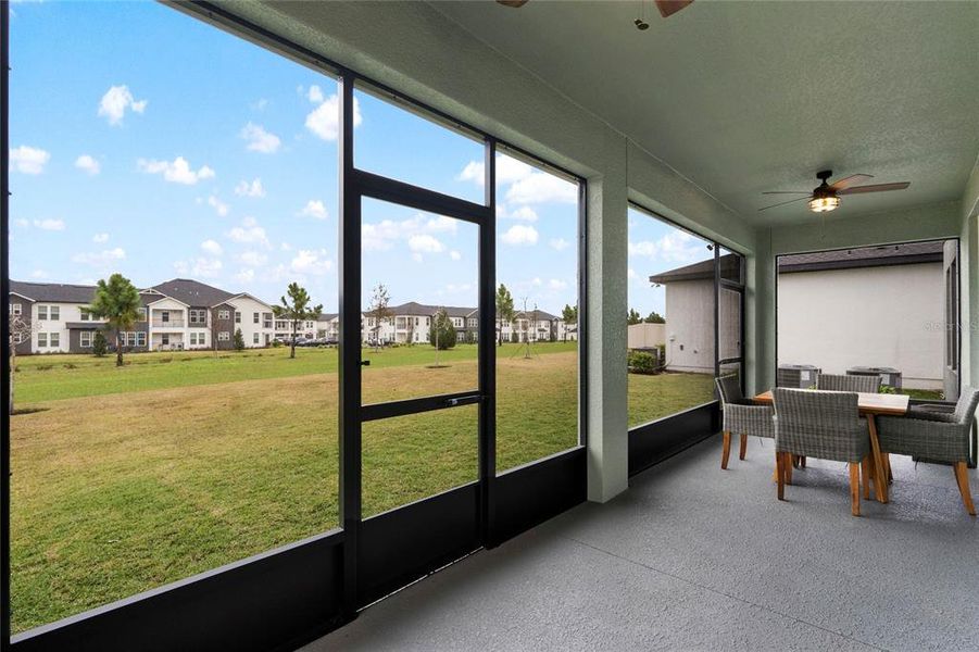 Screened Back Patio