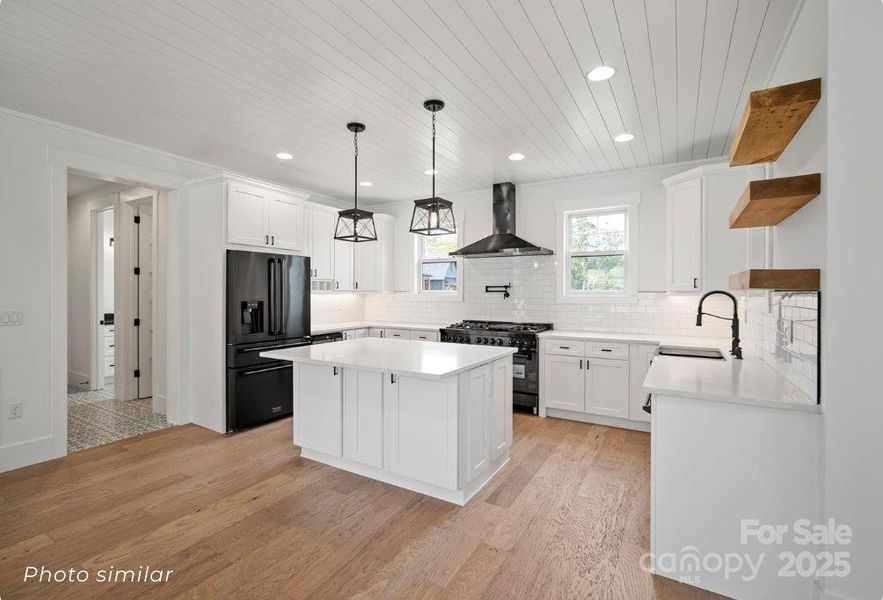 Furnished interior view inside a new home in , Mills River (Image 5). Furnished interior view inside a new home in , Mills River (Image 5).