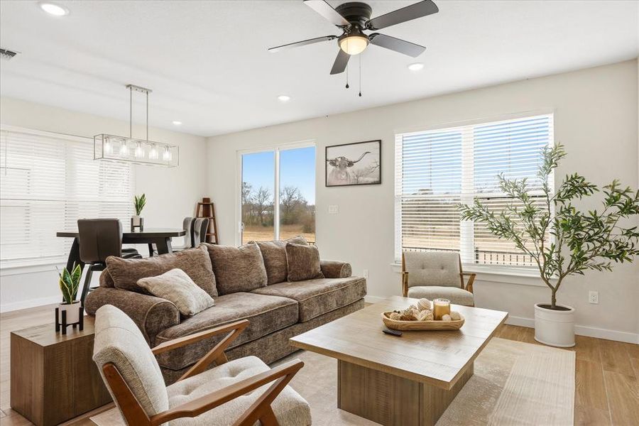 Furnished interior view inside a new home in , Stephenville (Image 16).