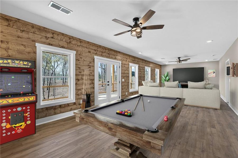 Furnished interior view inside a new home in , Morganton (Image 40). Furnished interior view inside a new home in , Morganton (Image 40).