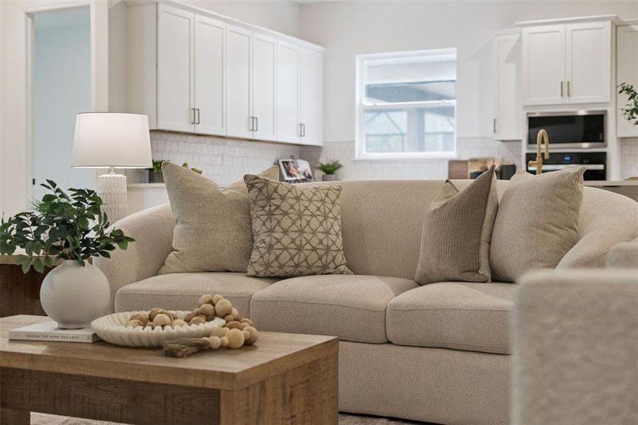 Furnished interior view inside a new home in Palms at Windermere, Windermere (Image 7).