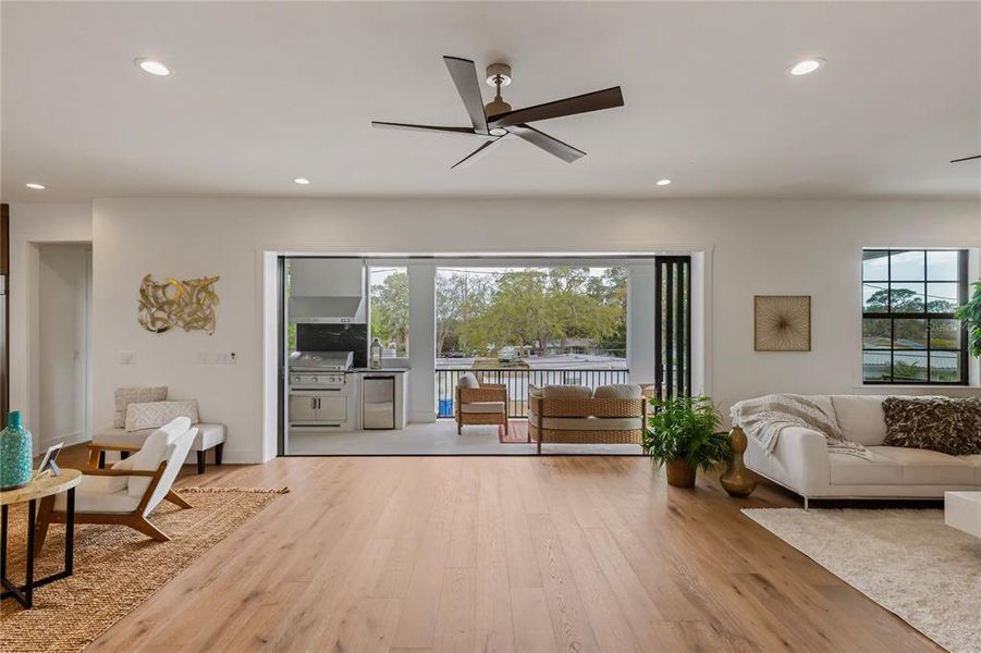 Furnished interior view inside a new home in , St. Petersburg (Image 13).