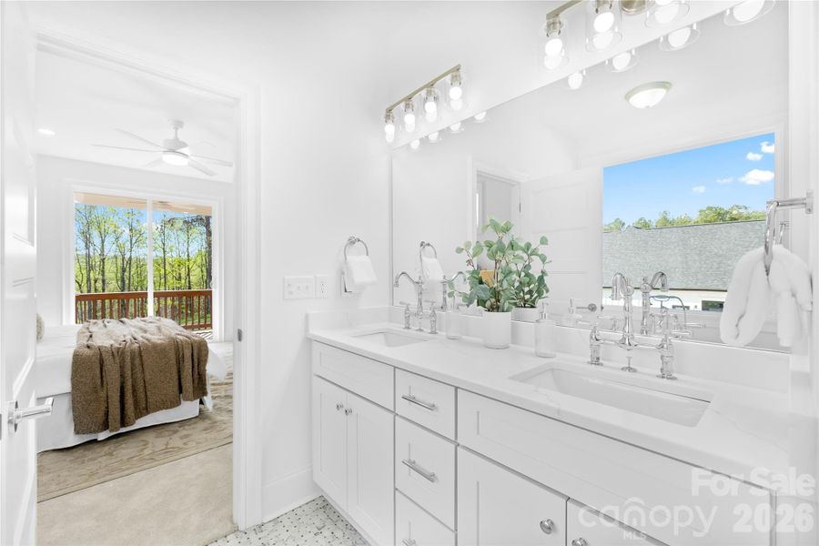 Furnished interior view inside a new home in , Statesville (Image 19). Furnished interior view inside a new home in , Statesville (Image 19).