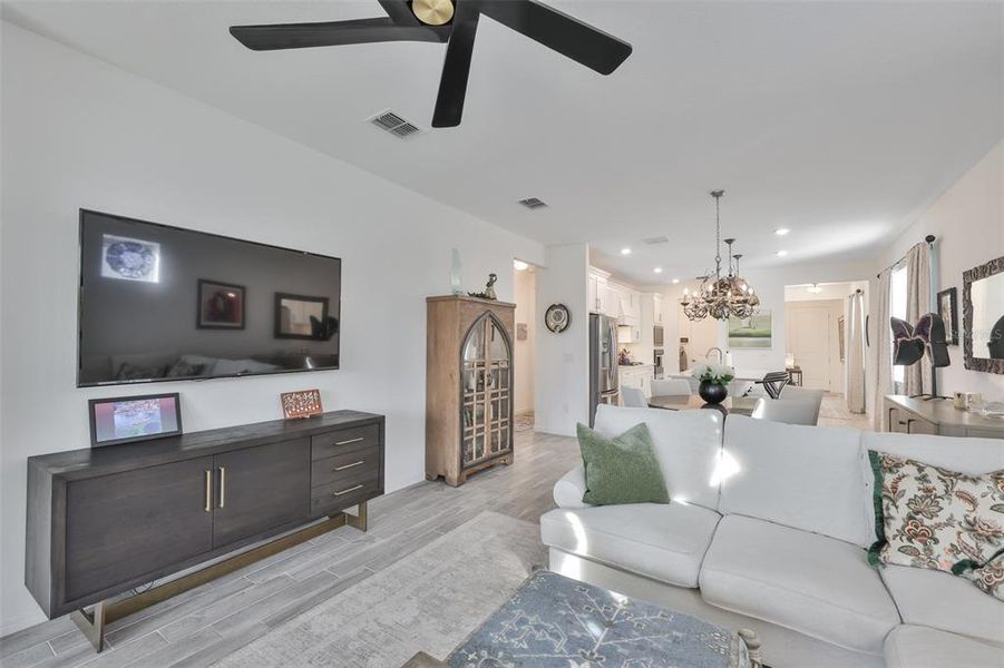 Furnished interior view inside a new home in Del Webb BayView, Parrish (Image 35).