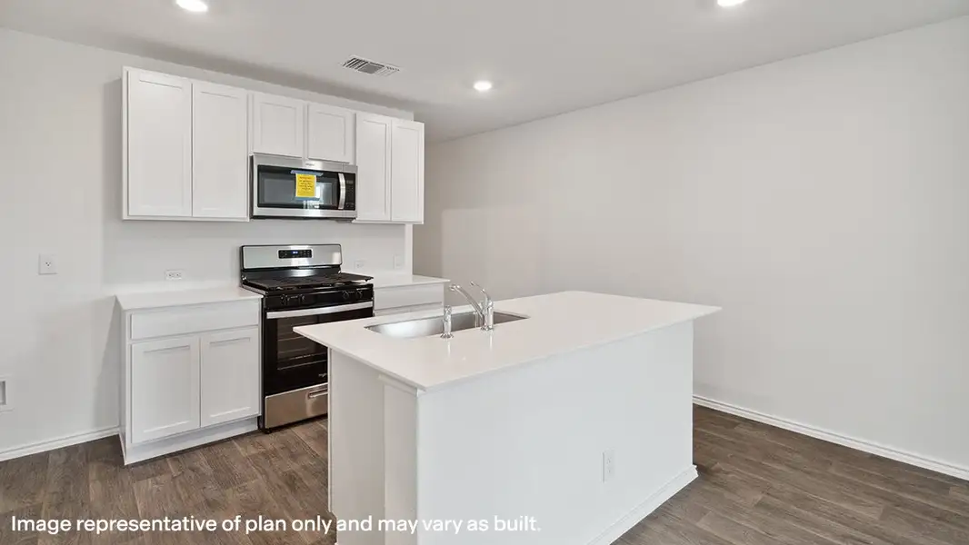 Furnished interior view inside a new home in Lucero, San Antonio (Image 5).
