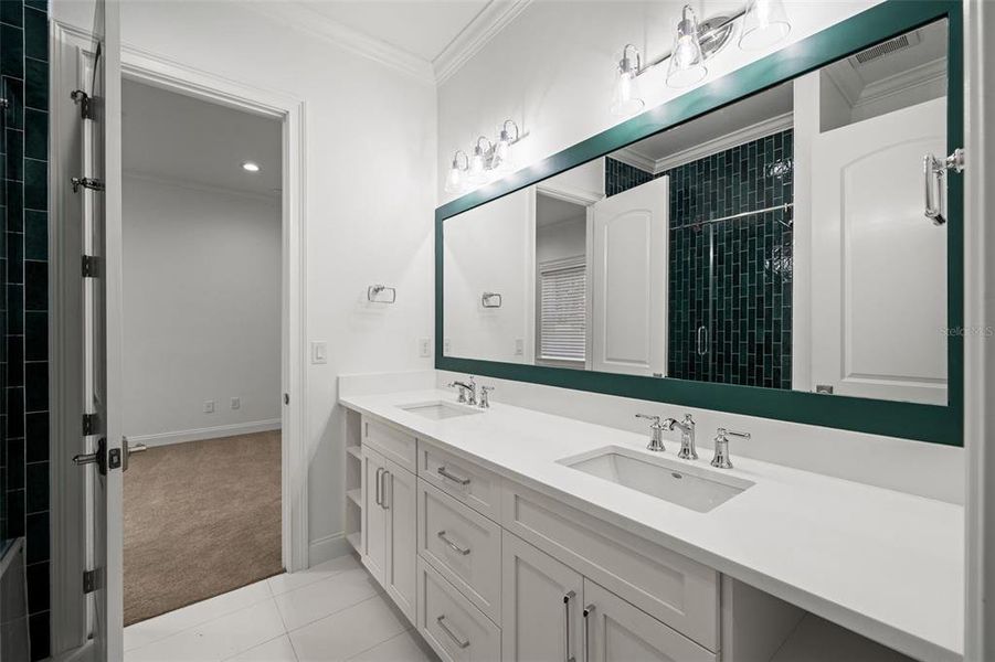 Furnished interior view inside a new home in , Tampa (Image 16). Furnished interior view inside a new home in , Tampa (Image 16).