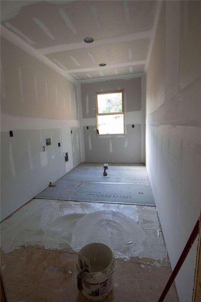 In-progress construction of a new home in , Monroe, GA (Image 12).