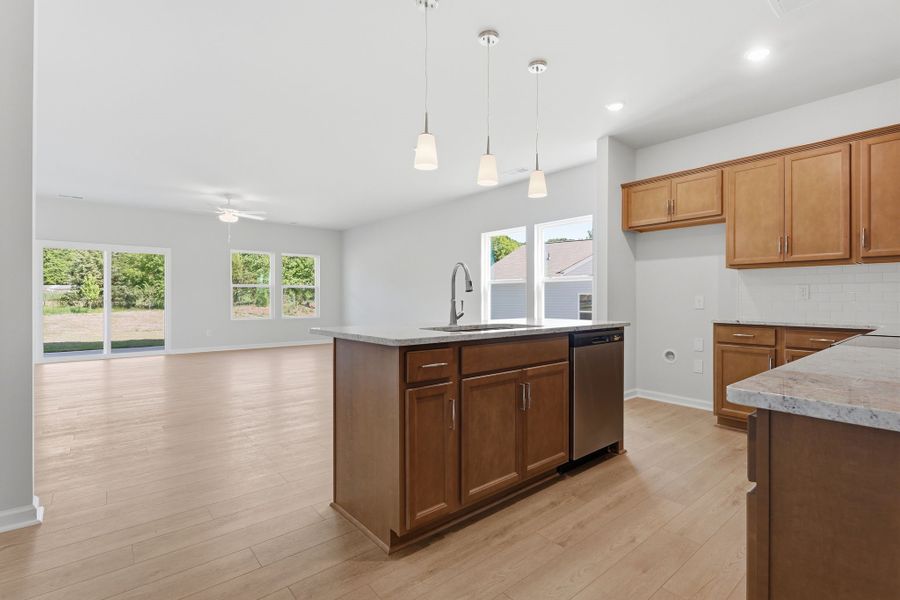 Furnished interior view inside a new home in Piper Creek, Newton (Image 7).