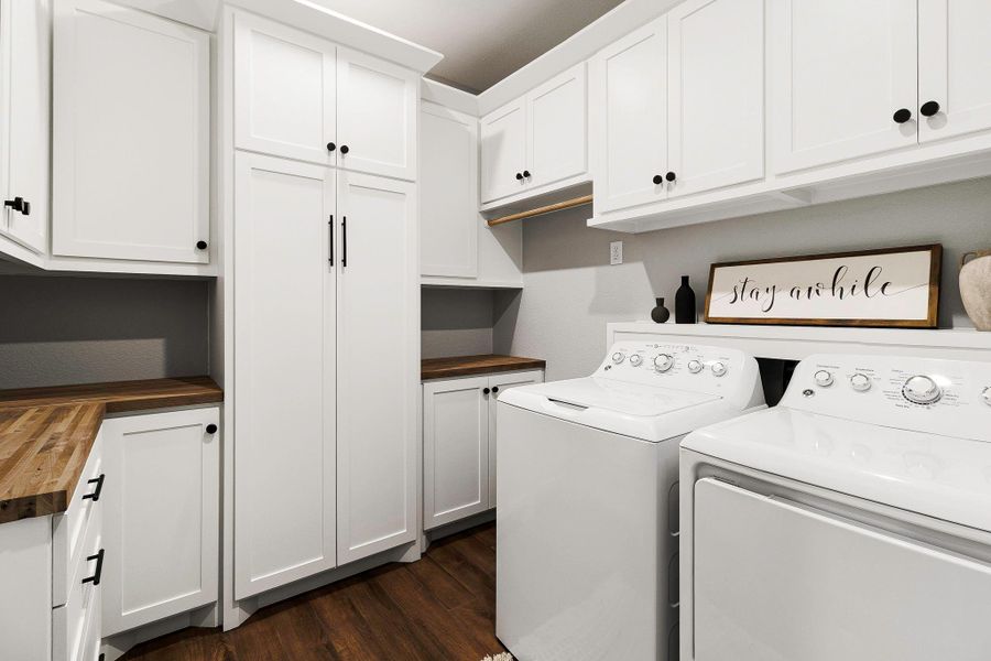 Furnished interior view inside a new home in , Montgomery (Image 26).