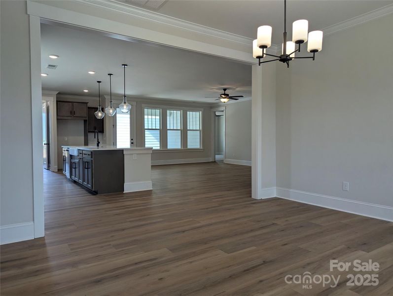 Spacious, unfurnished interior of a new home in Riverwalk, Rock Hill (Image 8).