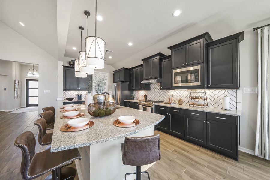 Furnished interior view inside a new home in Jordan Ranch, Fulshear (Image 27).