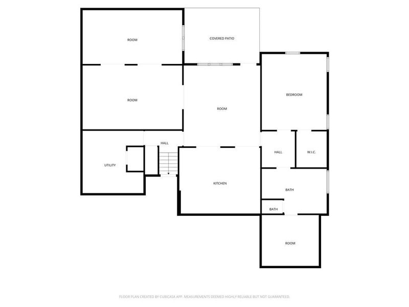 2D floor plan layout of this home in , Marietta, GA (Image 5).