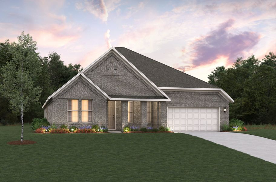 Representative exterior photo of a completed home built from the Driftwood by Beazer Homes in Heath Golf and Yacht Club, Heath, TX (Image 2). Representative exterior photo of a completed home built from the Driftwood by Beazer Homes in Heath Golf and Yacht Club, Heath, TX (Image 2).