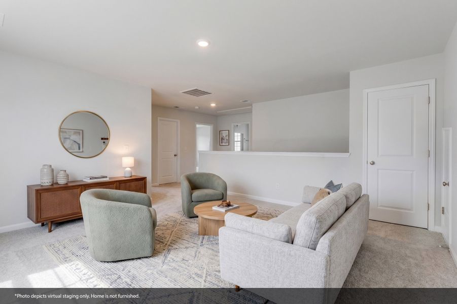 Furnished interior view inside a new home in Bluefield, Lexington (Image 11).