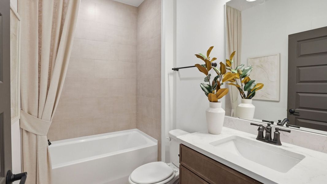 Representative furnished interior of a home built from the Stellar by Del Webb in Del Webb Point Hope, Charleston (Image 15). Representative furnished interior of a home built from the Stellar by Del Webb in Del Webb Point Hope, Charleston (Image 15).