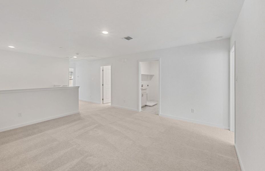 Spacious, unfurnished interior of a new home in Monarch on Main, Round Rock (Image 19). Spacious, unfurnished interior of a new home in Monarch on Main, Round Rock (Image 19).