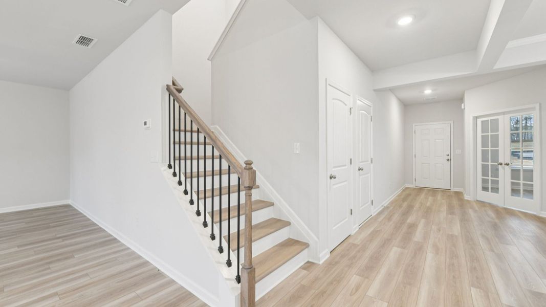 Furnished interior view inside a new home in Hamilton Lakes, Loganville (Image 6).