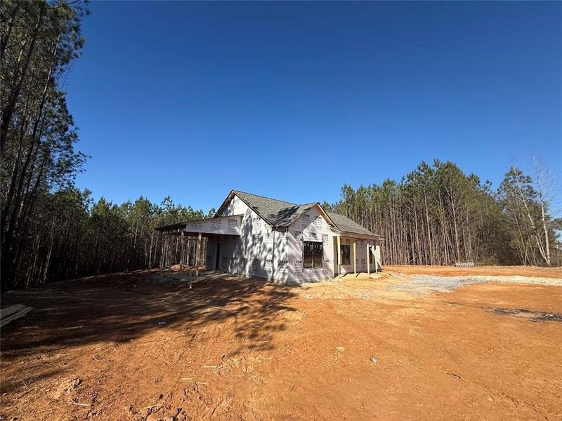 In-progress construction of a new home in , Tallapoosa, GA (Image 24).