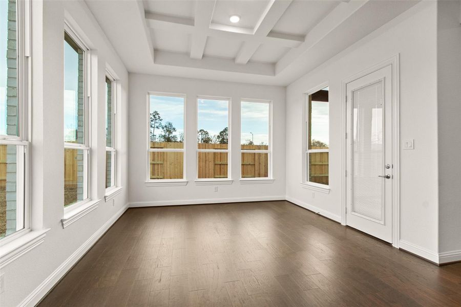 Spacious, unfurnished interior of a new home in Sundance Cove, Crosby (Image 25). Spacious, unfurnished interior of a new home in Sundance Cove, Crosby (Image 25).