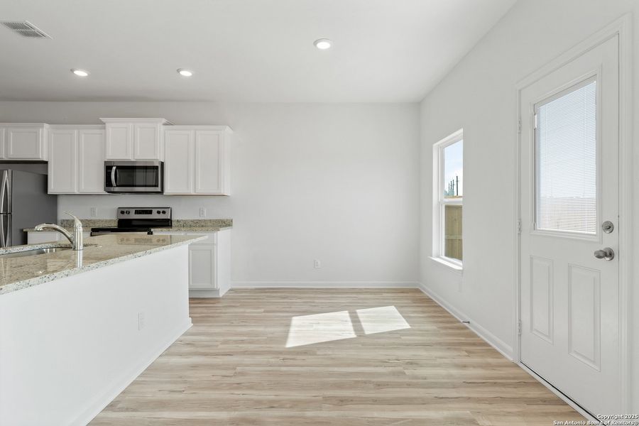 Spacious, unfurnished interior of a new home in Rosewood Estates, Lytle (Image 15). Spacious, unfurnished interior of a new home in Rosewood Estates, Lytle (Image 15).