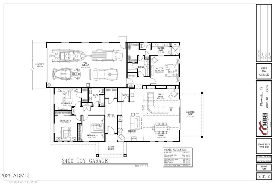 2400 Toy Garage Plan 2400 Toy Garage Plan