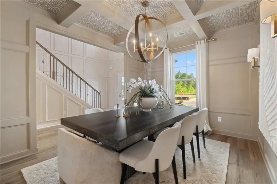 Furnished interior view inside a new home in Trinity Park, McDonough (Image 12).