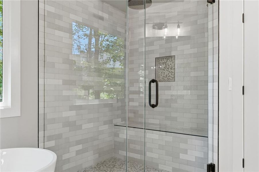 Close-up of interior finishes inside a home in , Canton (Image 24).