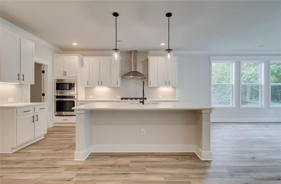 Furnished interior view inside a new home in Fowler Farms, Auburn (Image 9).
