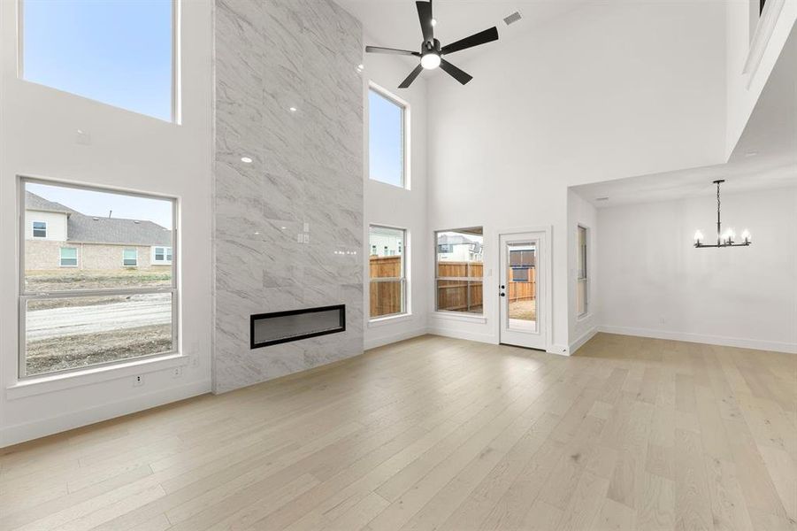 Spacious, unfurnished interior of a new home in Trails at Cottonwood Creek, Rowlett (Image 36).