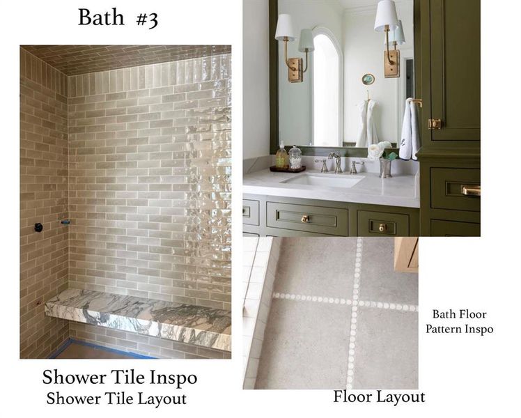 Bathroom #3 Selections Bathroom #3 Selections