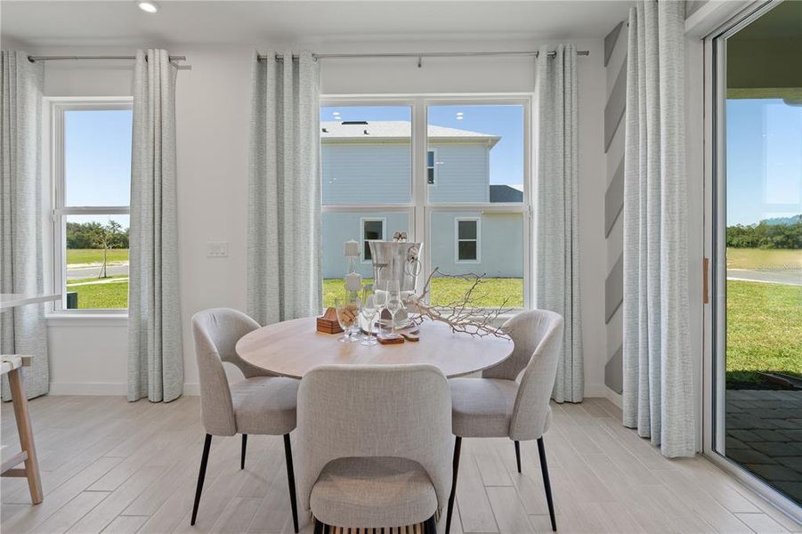 Furnished interior view inside a new home in Trinity Place, St. Cloud (Image 6). Furnished interior view inside a new home in Trinity Place, St. Cloud (Image 6).