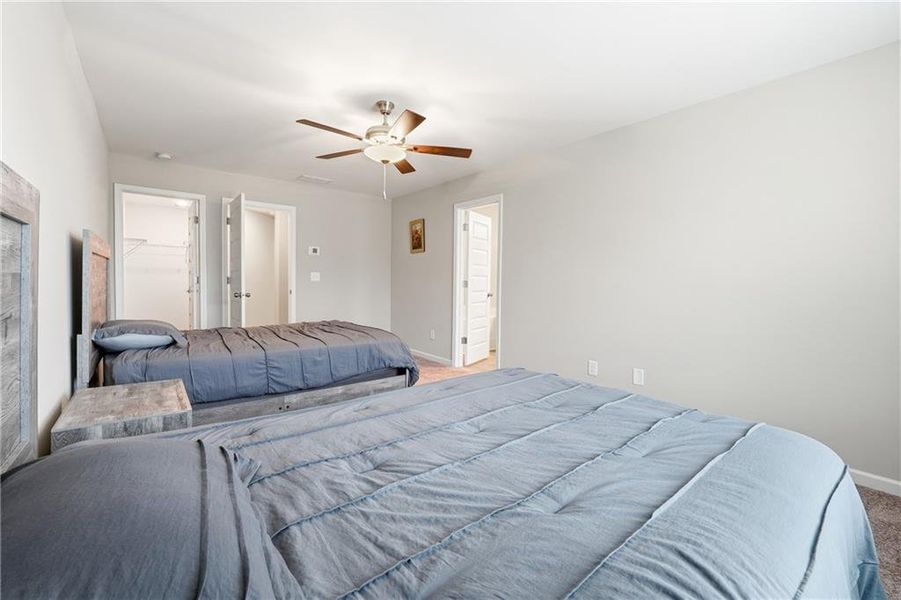 Furnished interior view inside a new home in , Cartersville (Image 8).