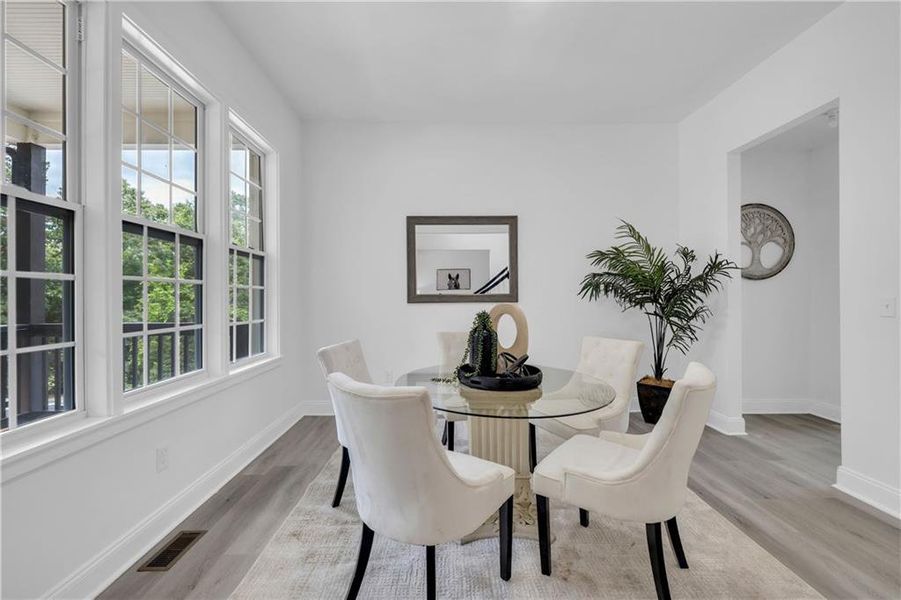 Furnished interior view inside a new home in , Douglasville (Image 9).