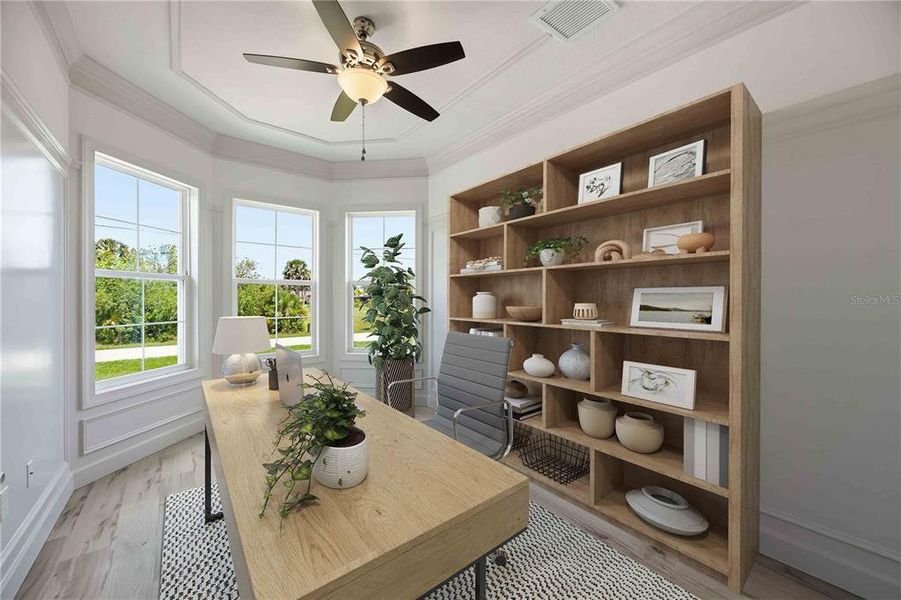 Furnished interior view inside a new home in , Port Charlotte (Image 13).