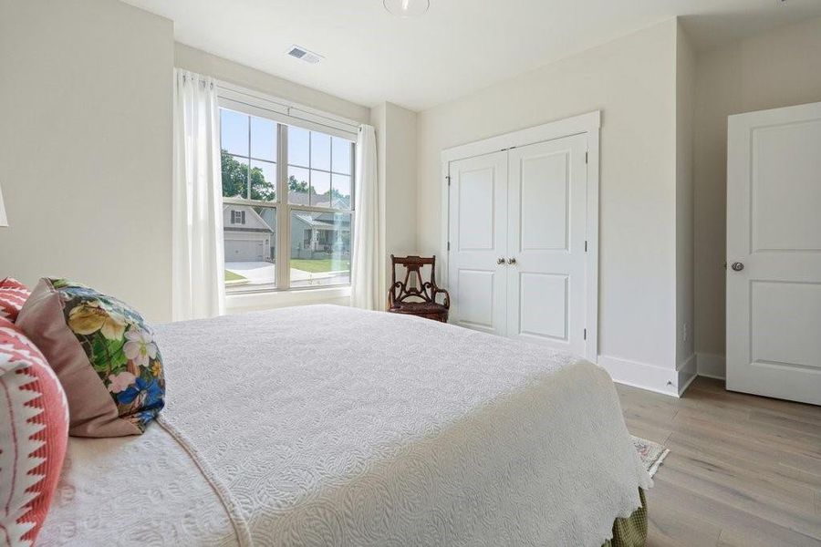 Furnished interior view inside a new home in Soleil Belmont Park, Canton (Image 18). Furnished interior view inside a new home in Soleil Belmont Park, Canton (Image 18).