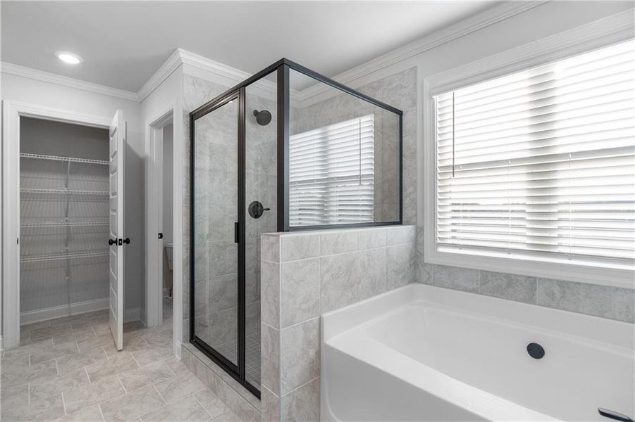 Furnished interior view inside a new home in Calgary Downs, Winder (Image 7).