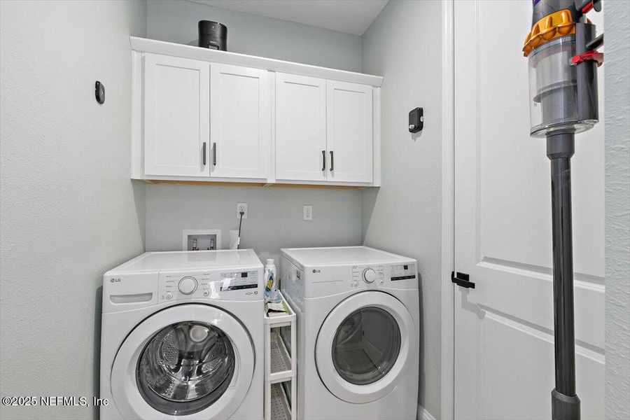 Furnished interior view inside a new home in RiverTown - WaterSong, St. Johns (Image 9).