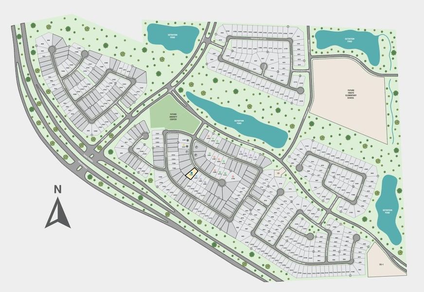 21815 Clover Thistle Court Sitemap
