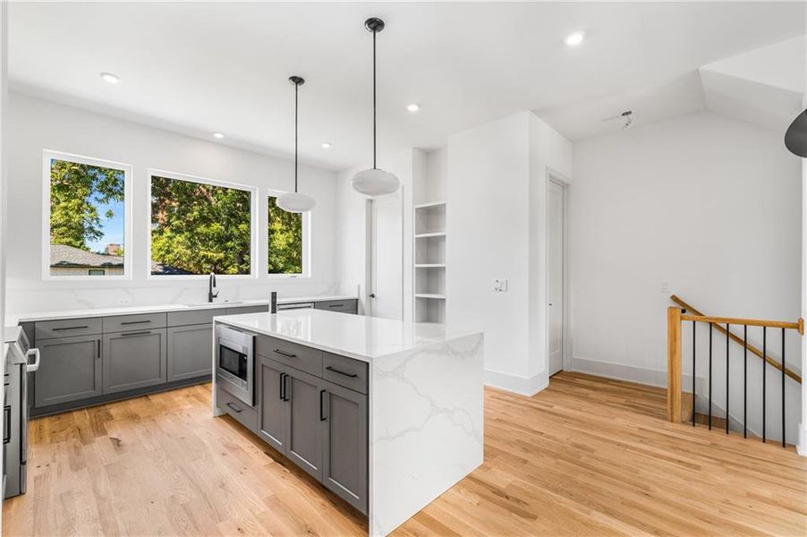 Furnished interior view inside a new home in , Atlanta (Image 22).