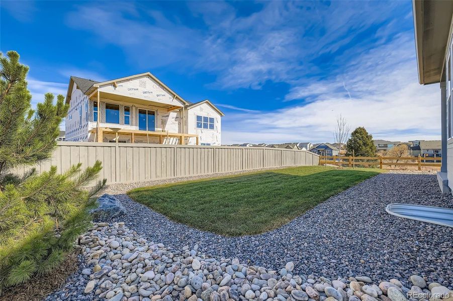 Exterior details and patio area of a home in , Colorado Springs (Image 18). Exterior details and patio area of a home in , Colorado Springs (Image 18).
