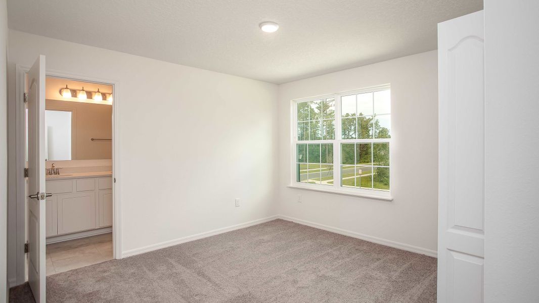 Representative unfurnished interior of a home built from the Carlisle by Maronda Homes in Malabar Springs, Palm Bay (Image 66).