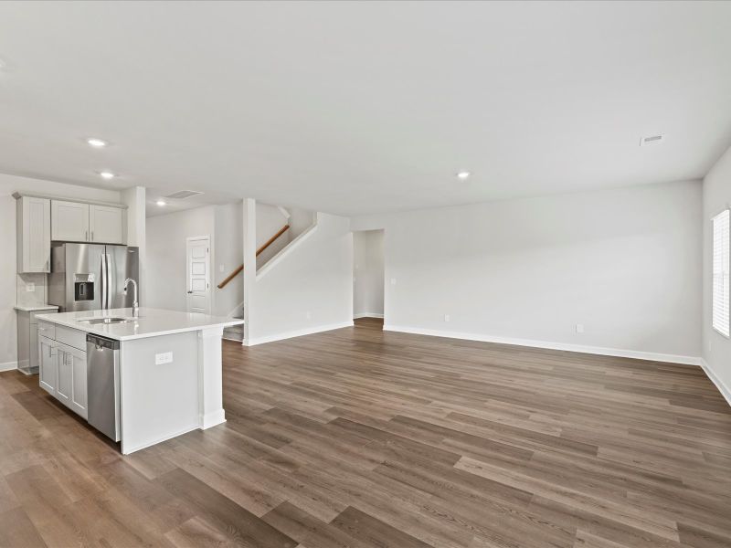 Spacious, unfurnished interior of a new home in The Farm at Wells Creek - Signature Collection, Gray Court (Image 18). Spacious, unfurnished interior of a new home in The Farm at Wells Creek - Signature Collection, Gray Court (Image 18).