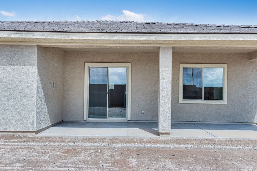 Exterior details and patio area of a home in Allen Ranches, Litchfield Park (Image 23). Exterior details and patio area of a home in Allen Ranches, Litchfield Park (Image 23).