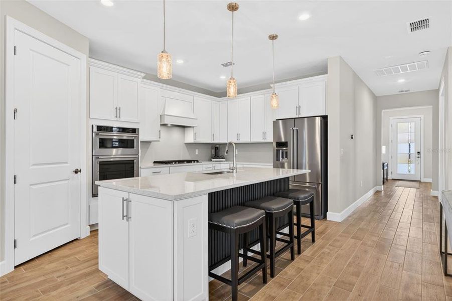 Furnished interior view inside a new home in , Englewood (Image 10).