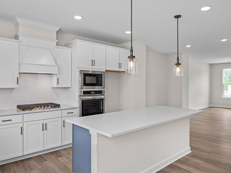 Furnished interior view inside a new home in Forestville Yard Townhomes, Knightdale (Image 4).
