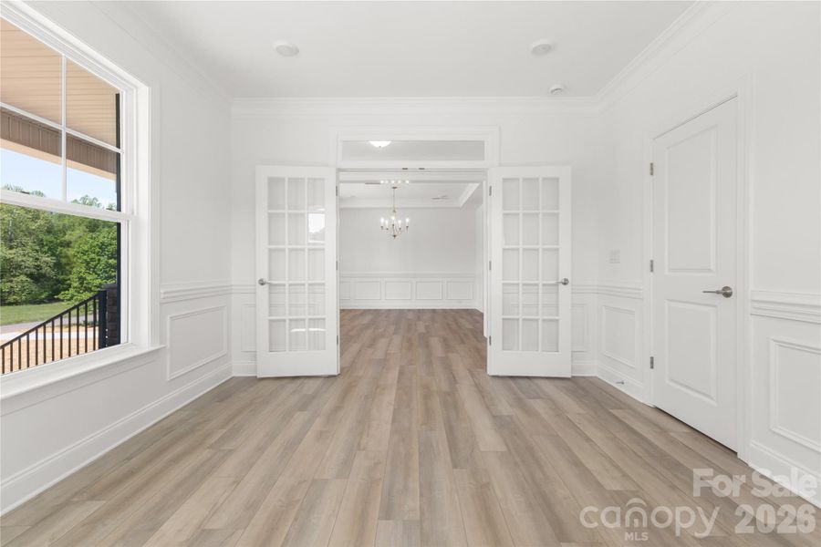 Spacious, unfurnished interior of a new home in , Hickory (Image 32).