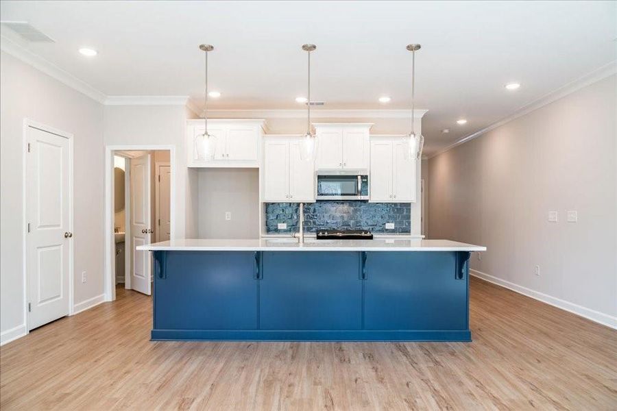 Furnished interior view inside a new home in Cherokee Township, Acworth (Image 9).